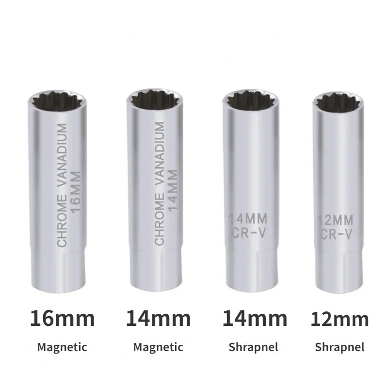 Spark Plug Socket Set - Clé à douille magnétique pour bougies