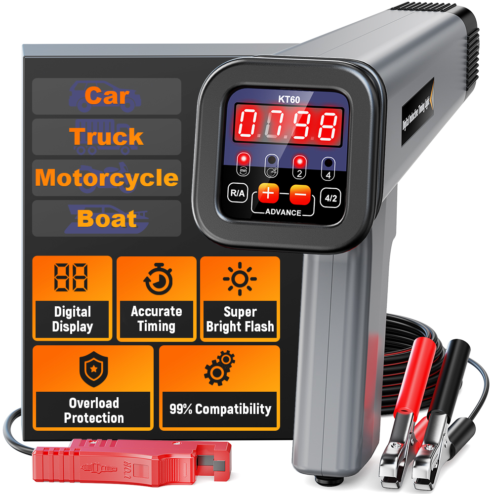 Timing Light Gun - KZYEE lumière de synchronisation de moteur