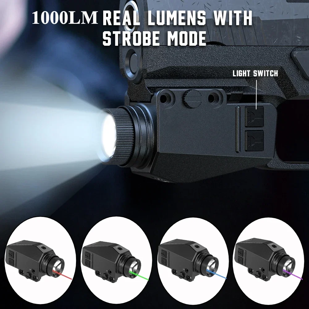 Timing Light Gun - Lampe torche tactique LED 1000LM avec