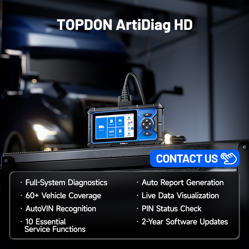 Car Diagnostic Tool - TOPDON Artidiag HD : Solution de
