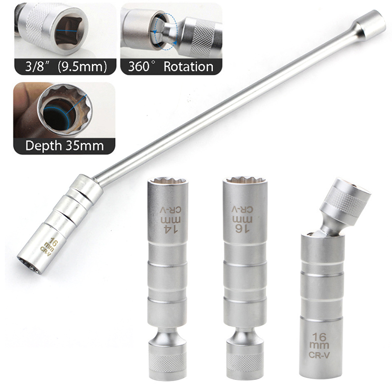 Spark Plug Socket Set - Clé à douille magnétique pour bougie