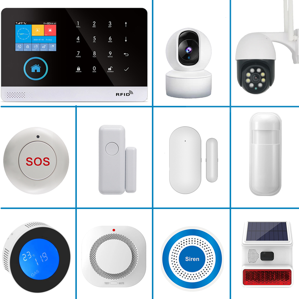 Smoke Leak Detector - Dispositif d'alarme intelligent PGST, détecteur anti-robot