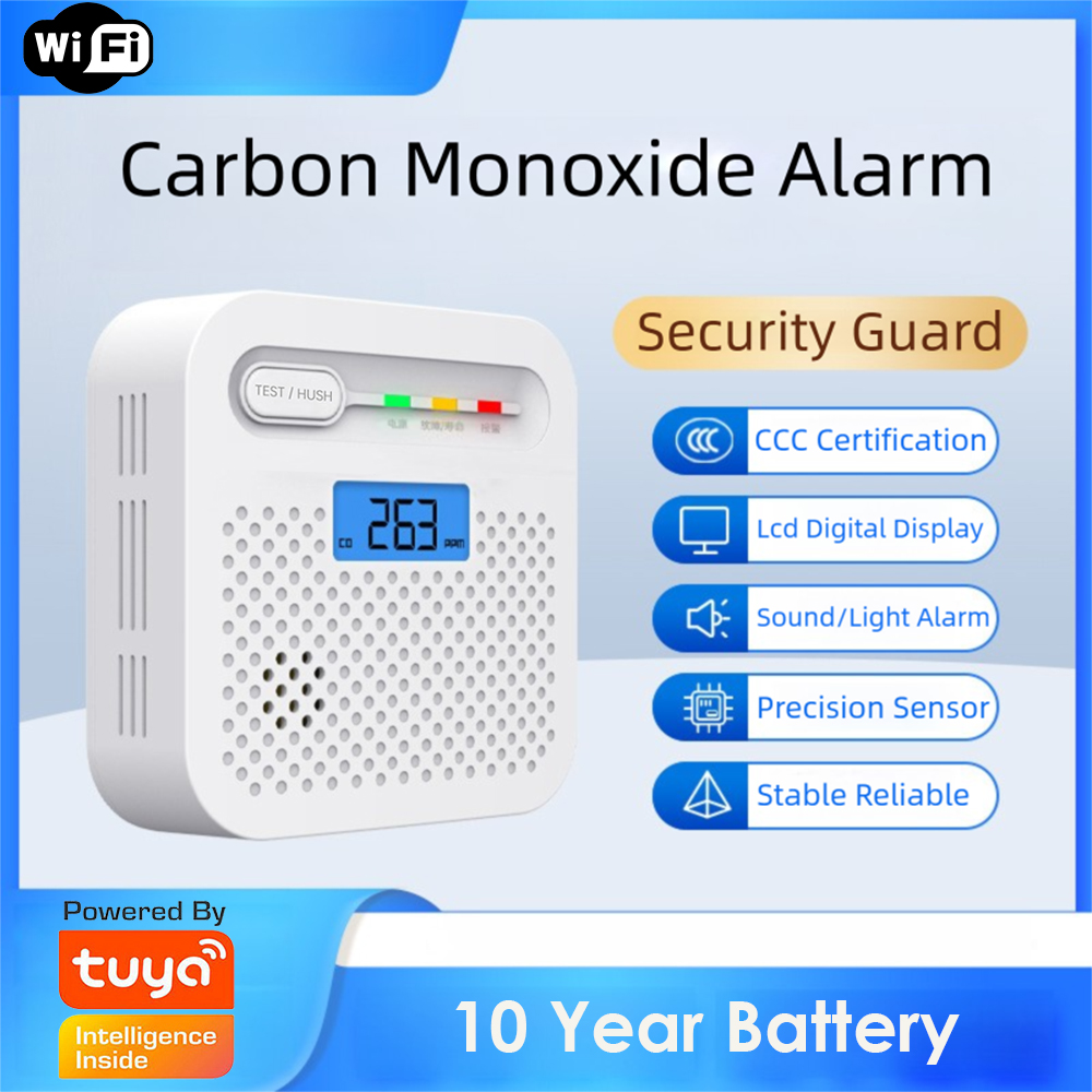 Smoke Leak Detector - Détecteur de monoxyde de carbone intelligent