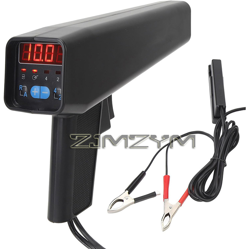 Timing Light Gun - Lampe de synchronisation d'allumage numérique 12V,