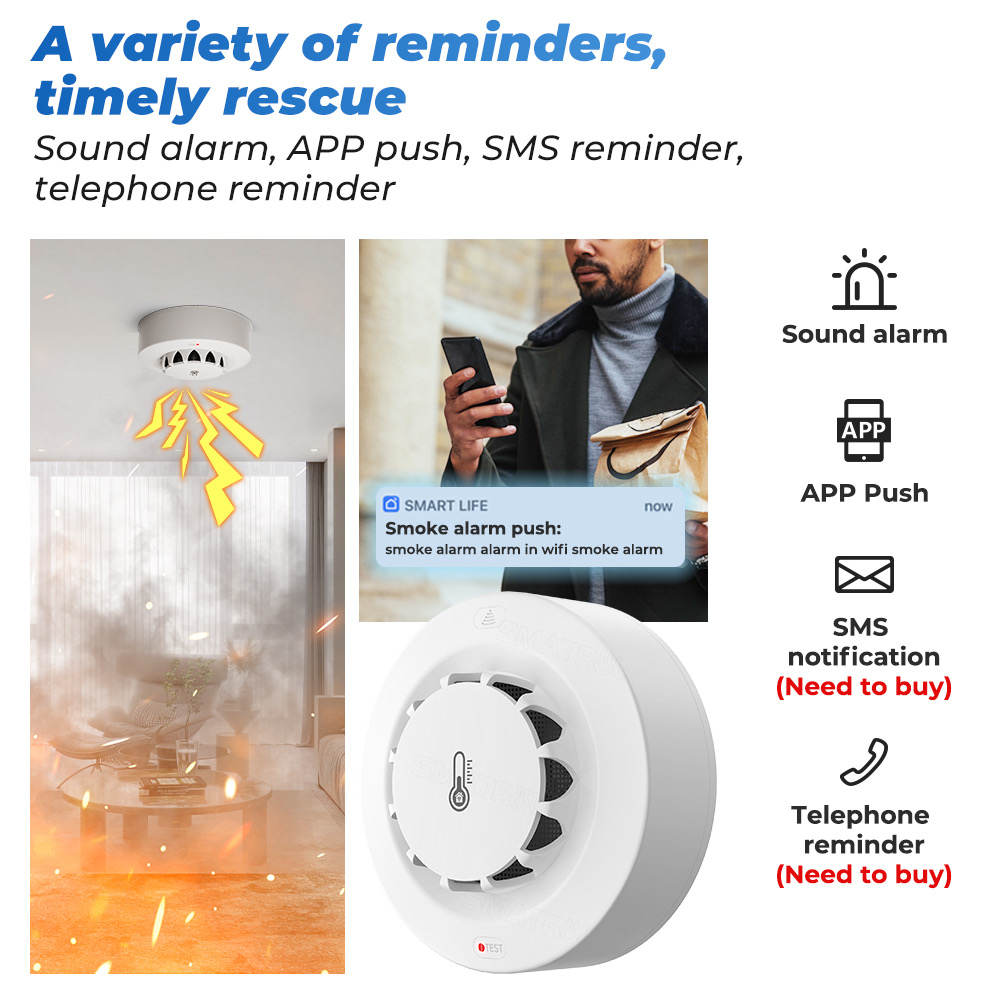 Détecteur de fumée et capteur  - Smoke Leak Detector avis et prix