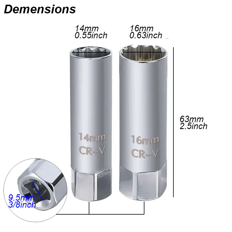 Clé à douille de bougie d'allu - Spark Plug Socket Set avis et prix