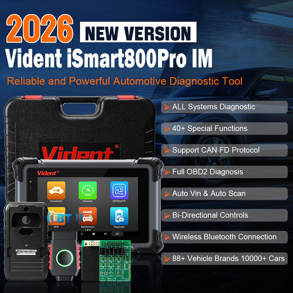 Vident ISmart 800Pro IM : Scan - Car Diagnostic Tool avis et prix