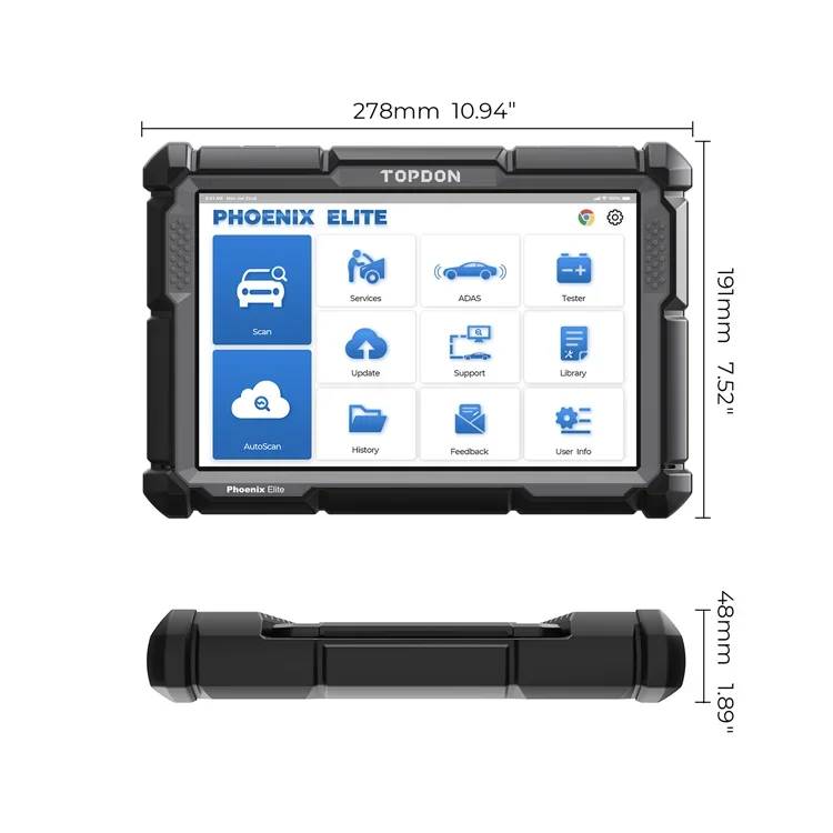 TOPDON PHOENIX ELITE voiture E - Car Diagnostic Tool avis et prix