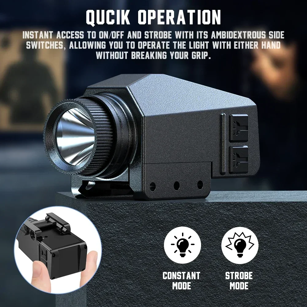Lampe torche tactique LED 1000 - Timing Light Gun avis et prix