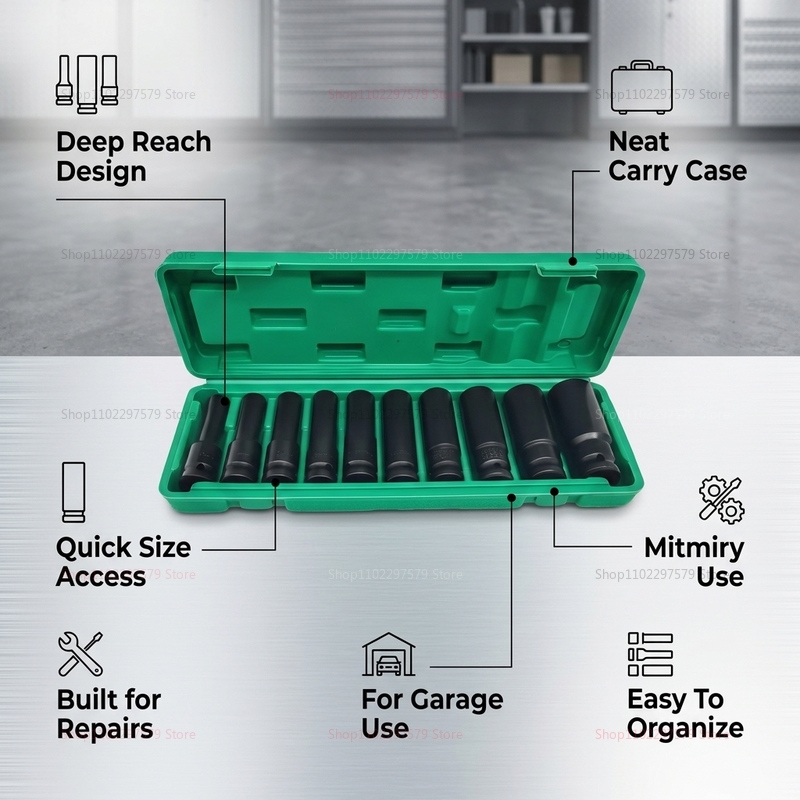 Jeu de clés à douille 10 pièce - Spark Plug Socket Set avis et prix