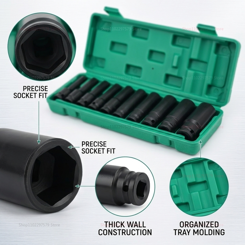 Jeu de clés à douille 10 pièce - Spark Plug Socket Set avis et prix