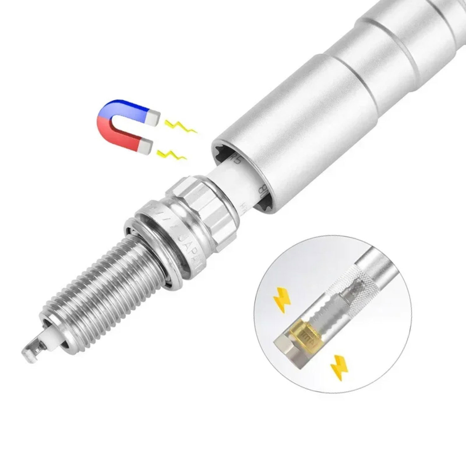 Adaptateur de clé à douille po - Spark Plug Socket Set avis et prix