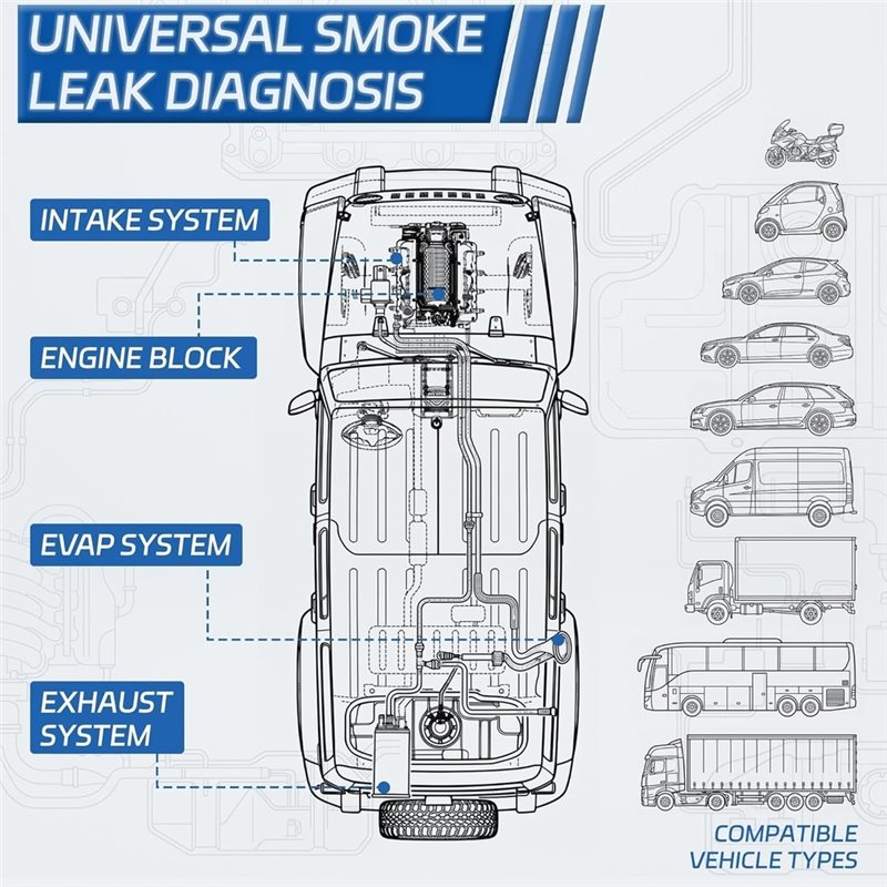 Détecteur de fuite de vide EVA - Smoke Leak Detector avis et prix