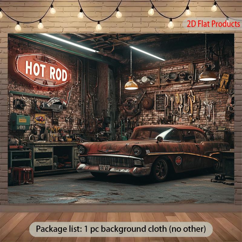 1 fond de bannière de garage d - Auto Repair Shop Background avis et prix