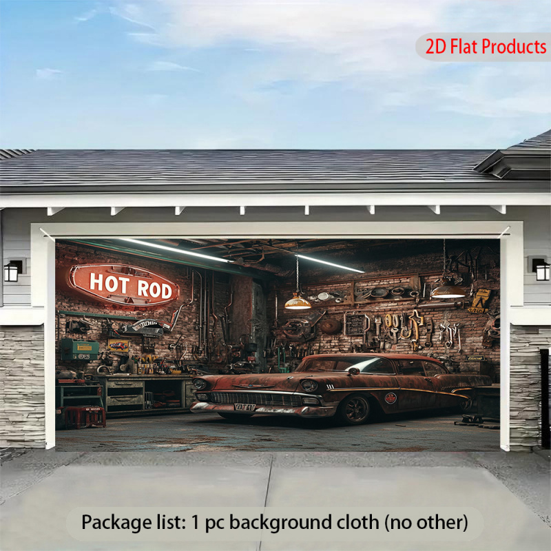1 fond de bannière de garage d - Auto Repair Shop Background avis et prix