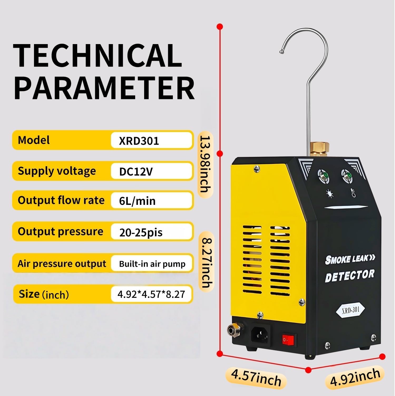 Générateur de fumée pour diagn - Smoke Leak Detector avis et prix